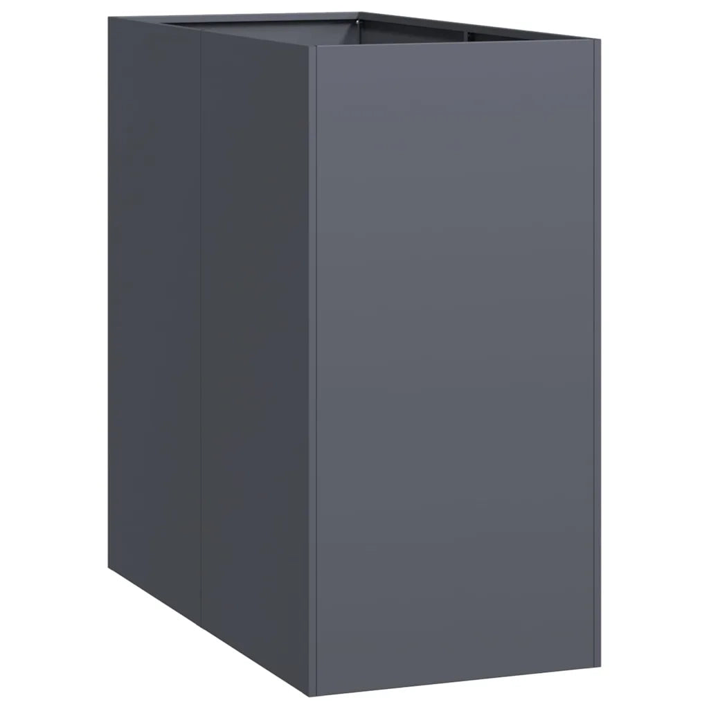 Fioriera Antracite 40x80x80 cm in Acciaio 860775