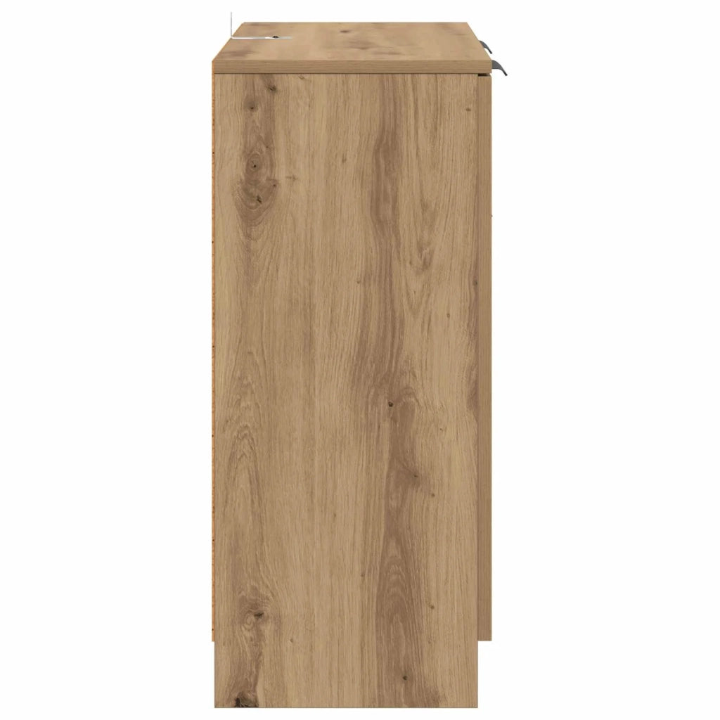 Credenza Rovere artigianale 60 x 30 x 70 cm Legno multistrato