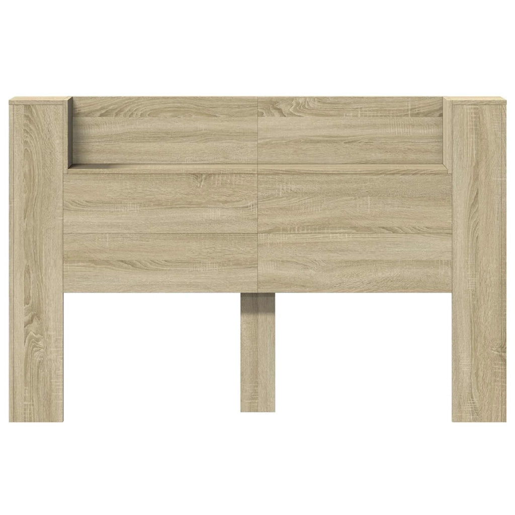 Testata con Mobile e LED Sonoma 160 x 16,5 x 103,5 cm 8006542