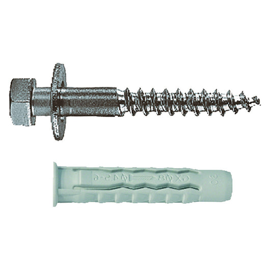 tassello nylon 'gxvm' gx 8 vm - 8 x 40 - vite 6 x 60 cod:ferx.440070nlm