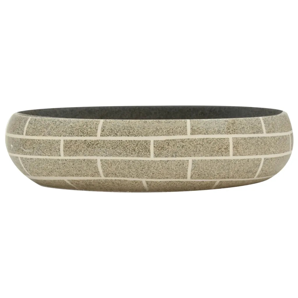 Lavabo da Appoggio Multicolore Ovale 59x40x15 cm Ceramicacod mxl 83588