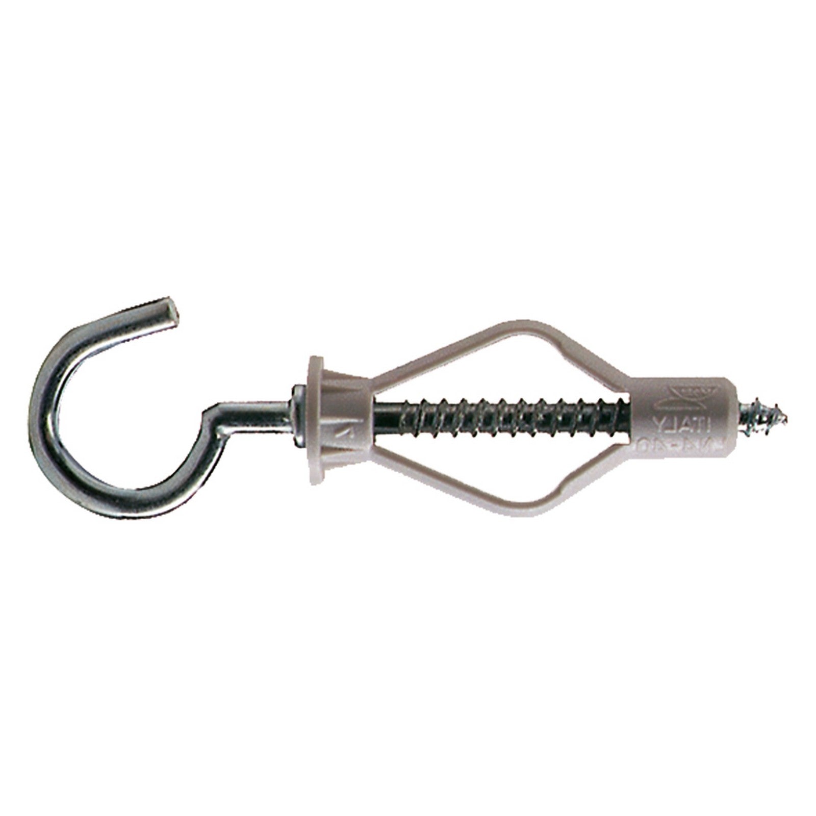 tassello lastro nylon ln4-40/4  mm 8 x  40 - occh. aperto cod:ferx.441078nlm