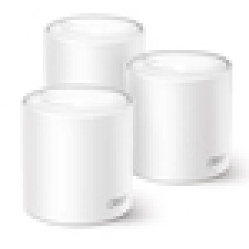 Tp-link deco x50 (3-pack) dual-band (2.4 ghz/5 ghz) wi-fi 6 (802.11ax) bianco interno - 133462