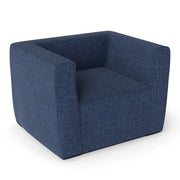 Divano gonfiabile/poltrona portatile 104 x 81 x 67 cm seduta spaziosa e braccioli larghi PVC blu 20_0018549