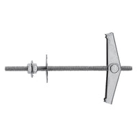 ancora a soffitto acciaio con barra e doppio dado kdd4  m4 x  95 mm cod:ferx.4610352nlm