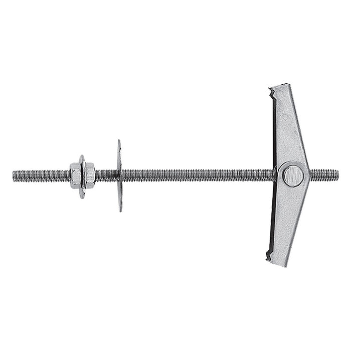 ancora a soffitto acciaio con barra e doppio dado kdd4  m4 x  95 mm cod:ferx.4610352nlm