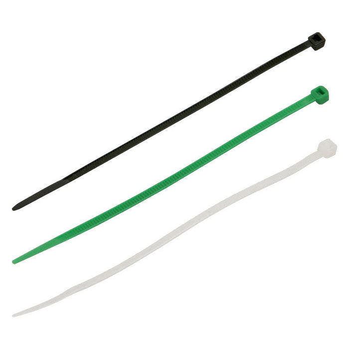 fascetta a strappo per cablaggio mm 3,6 x 140 - verde cod:ferx.4070250nlm