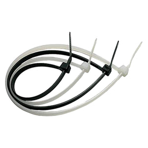 fascetta a strappo per cablaggio mm 2,5 x 100 - bianca (100 pezzi) cod:ferx.4070506nlm