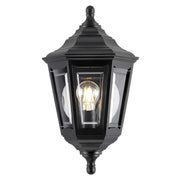 Applique esterna nera IP44 E27 60W Kinsale Elstead
