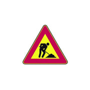 Segnali Stradali Temporanei Lavori in Corso Fig. 383