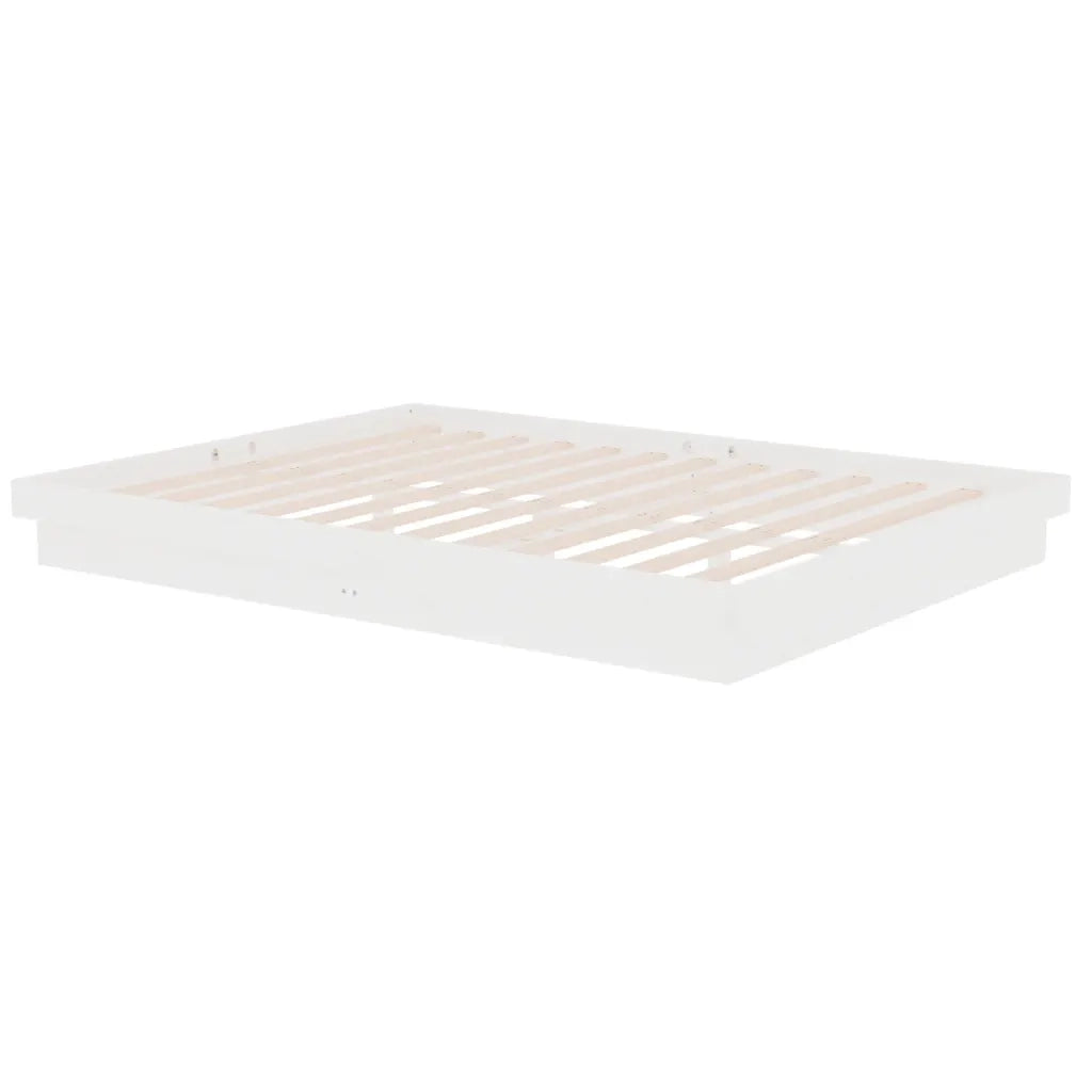 Giroletto Bianco in Legno Massello 150x200 cm King Size 819913