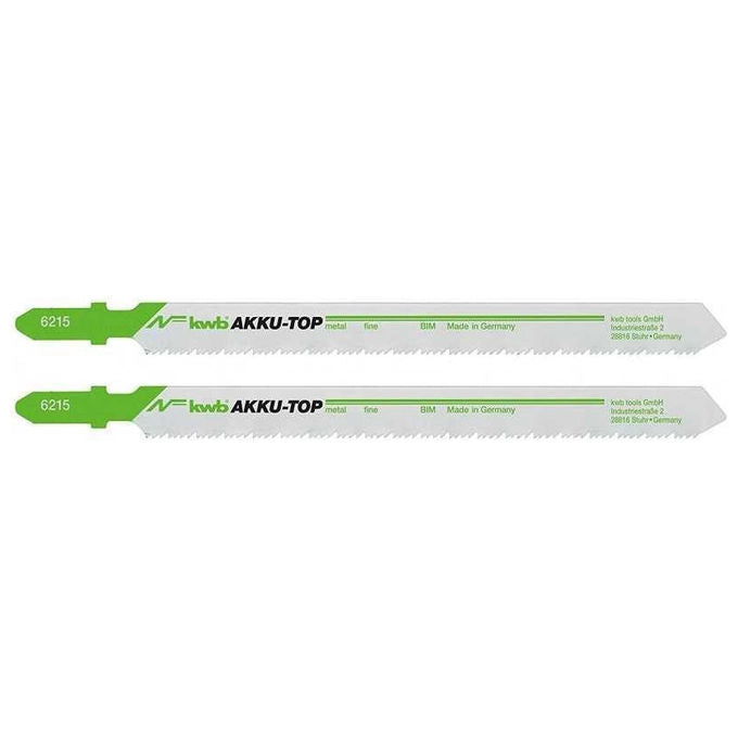 KWB Blister 2 Lame per Seghetto Alternativo BIM Alluminio Legno Metallo