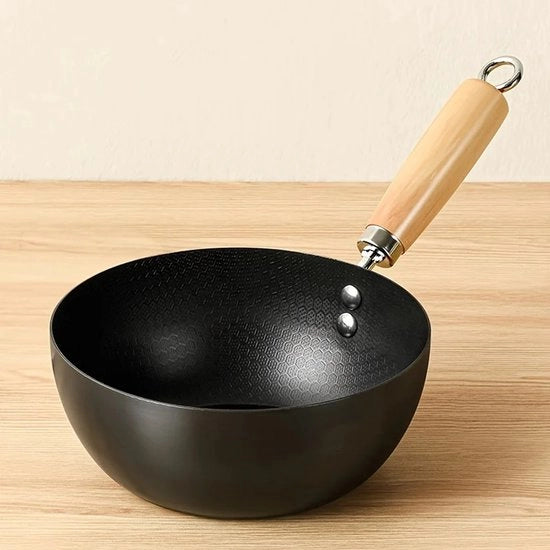 Mini Padella 28 cm – Antiaanbak Piastra in Acciaio per Uova, Induzione Consigliata, Piccola Padella per Cucina e Accessori Culinari