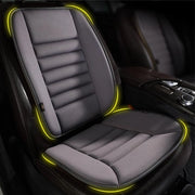 Sedile auto con cuscino di supporto - Schiuma ergonomica - Base antiscivolo - Materia leggero respiro - 51x48x3 cm - Comodo per lunghe sedute - Cuscino di sedile