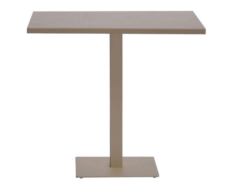 Piano in alluminio Greenwood 80x80 Colore: Tortora, Materiale: Alluminio