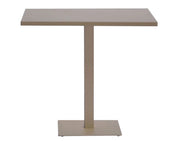 Piano in alluminio Greenwood 80x80 Colore: Tortora, Materiale: Alluminio