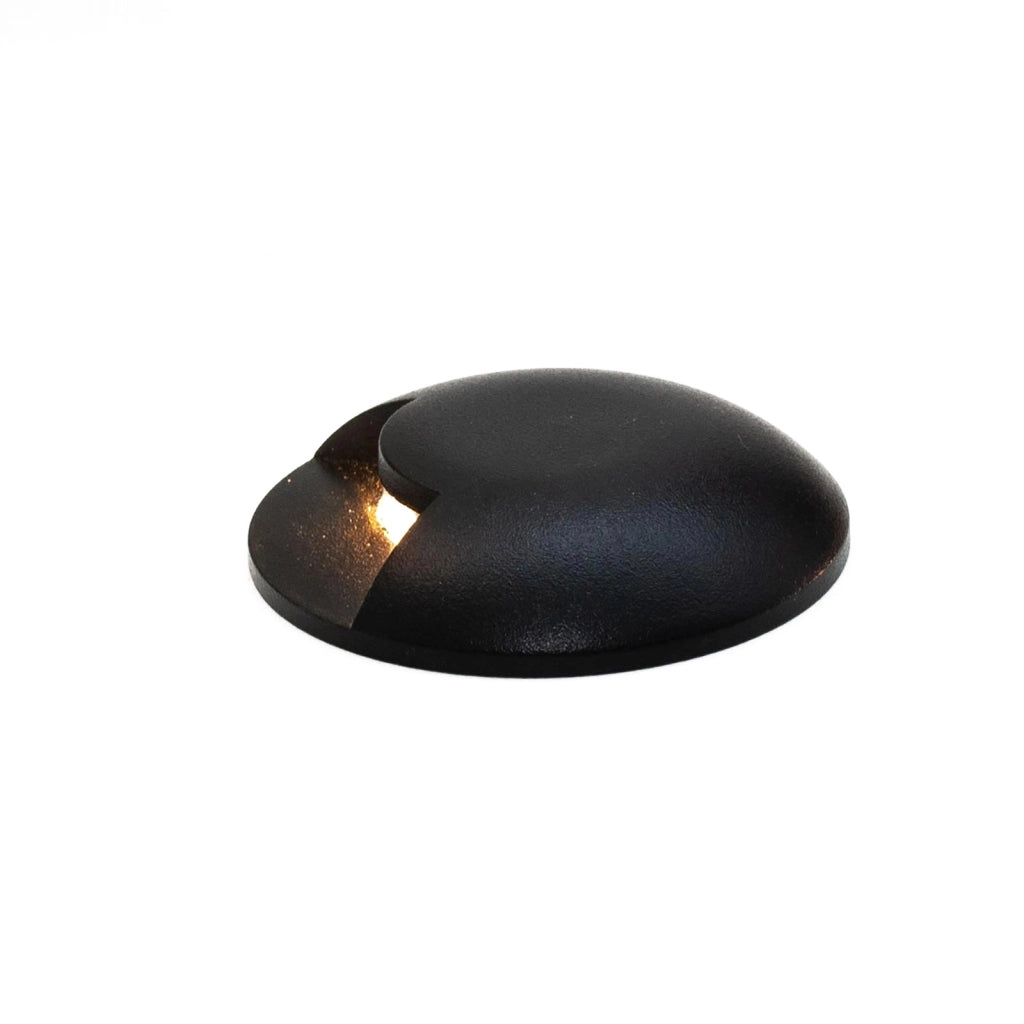 Mini faretto calpestabile nero incasso luce radente IP67 LED 1W singola finestra basso consumo segnapassi giardino viale 230V 4000K