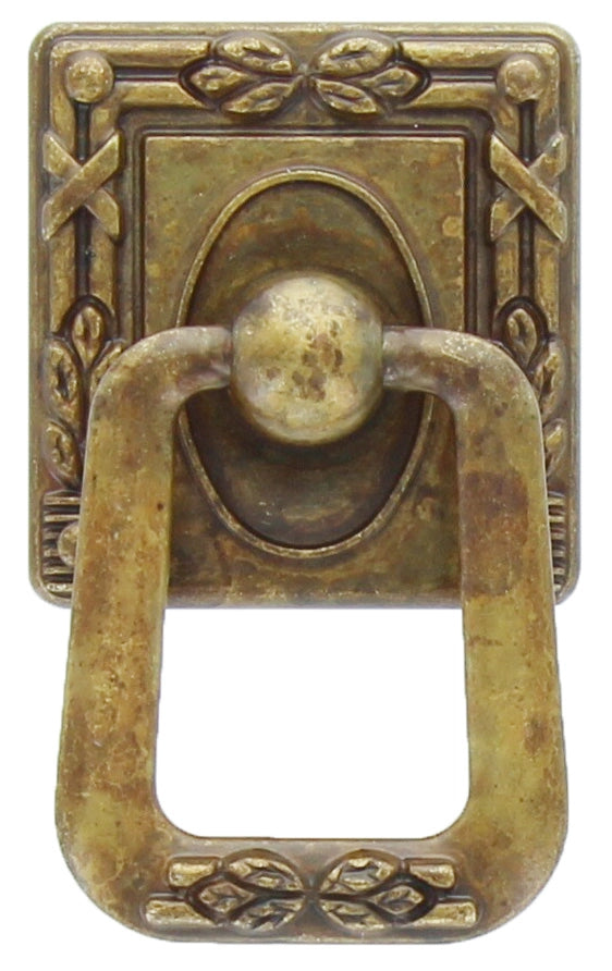 BL MANIGLIA 12060 33X54 MM P.P. OTTONE ANTICATO- 1,0 blister