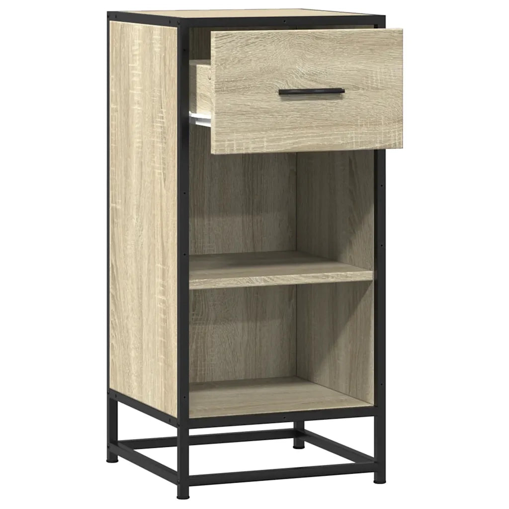 vidaXL Credenza Rovere Sonoma 35,5x35x76 cm in Truciolato