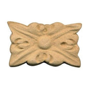 Fregio per Mobili in Pasta di Legno finitura Grezza 50x30 mm art.03.4516 pz. 2