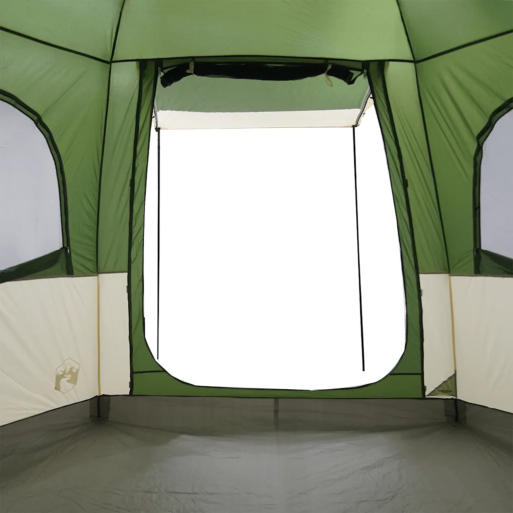 vidaXL Tenda da Campeggio per Auto per 4 Persone Verde Impermeabile