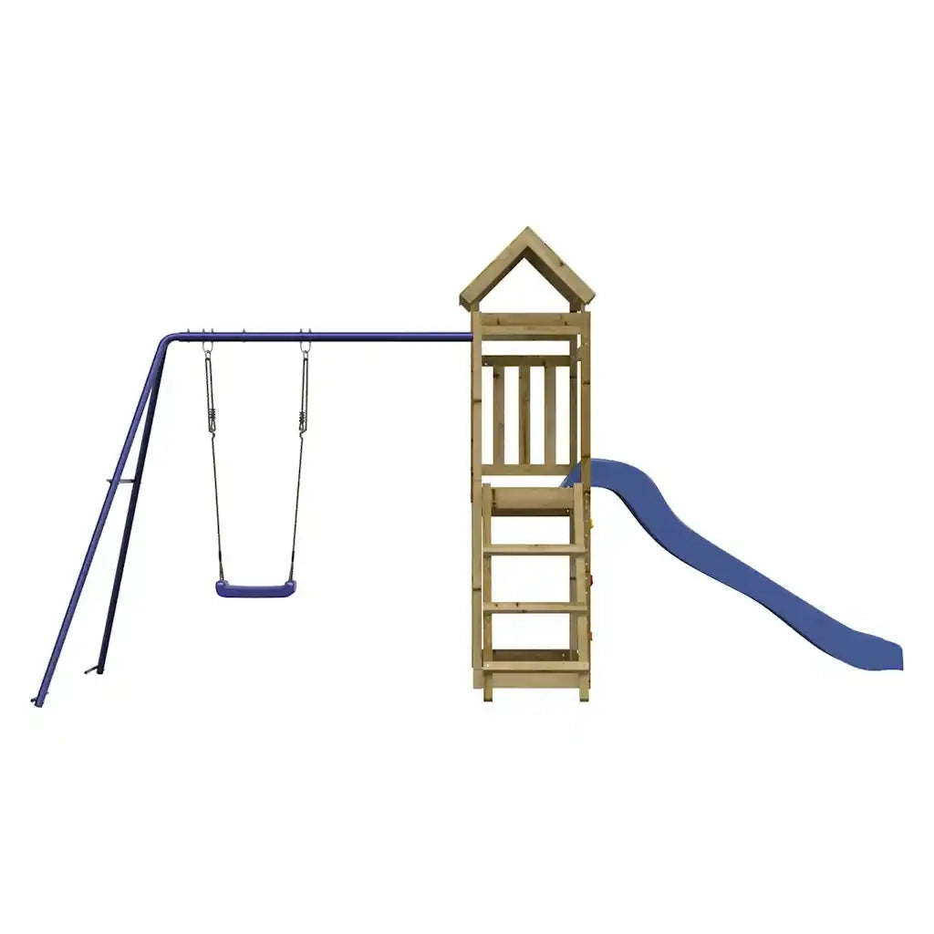 Set da Gioco da Esterno in Legno di Pino Impregnato 3155893
