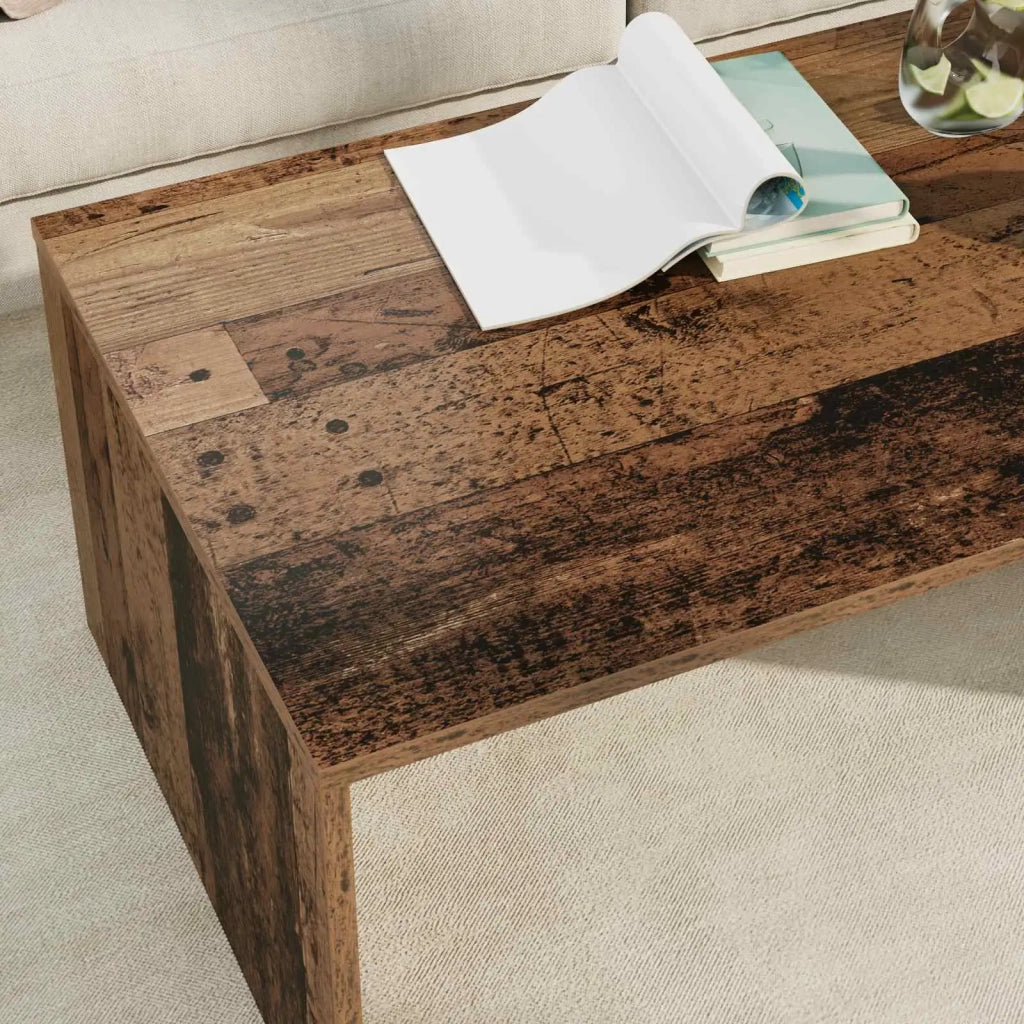 Tavolino da salotto Legno vecchio 95 x 50 x 34 cm 8000170