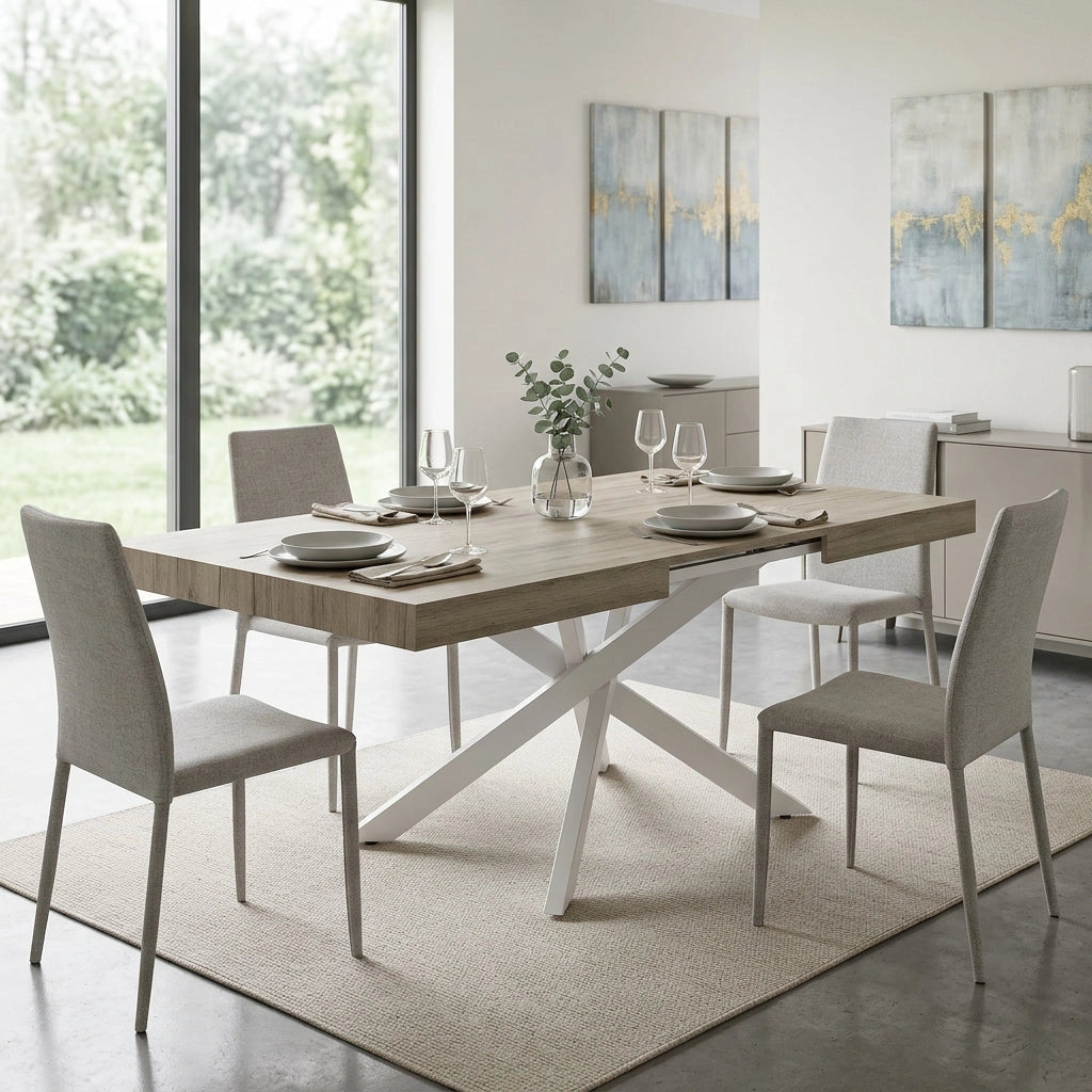 Tavolo da pranzo allungabile 160/240x90 - POTHOS