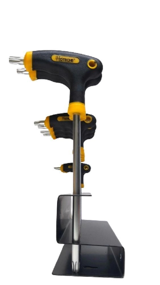 SET 10 CHIAVI TORX CON IMPUGNATURA A T MANICO ANTISCIVOLO 262009