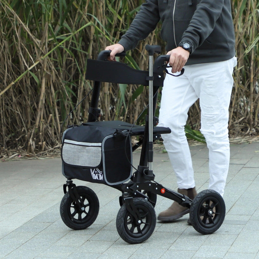 Rollator pieghevole 4 ruote ¨C ZephMum ¨C 69x64x98,5cm nero