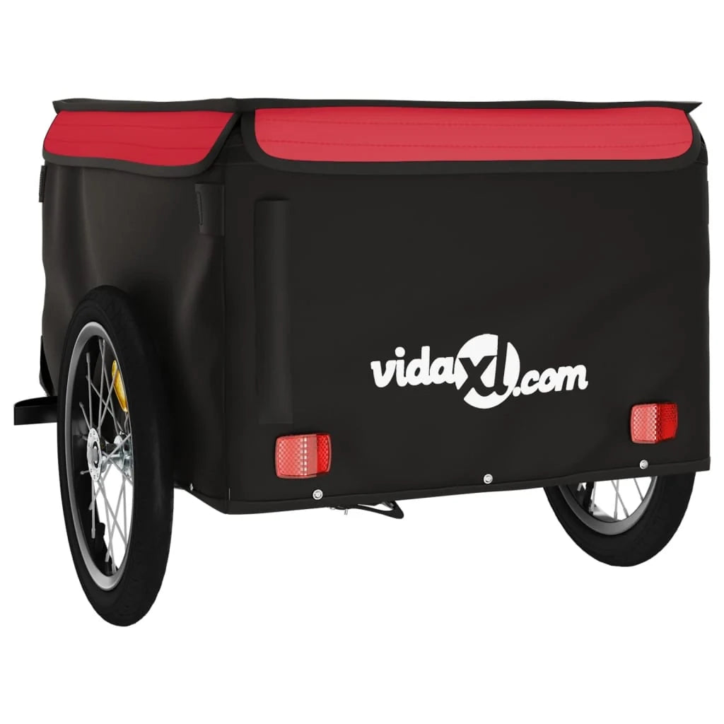 Rimorchio per trasporto biciclette 45 kg ferro rosso 02_0044183
