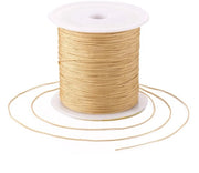 Corda in Nylon 0,5 mm - Corda intrecciata - Corda macramé - Corda con nodi cinesi - 150 yards/rol - Corda a nodi