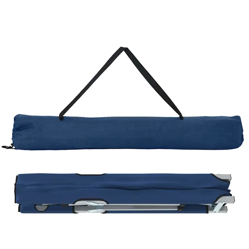 Letto da campeggio pieghevole 2 pz Blu 194 x 62,5 x 42,5 cm CFW5107420