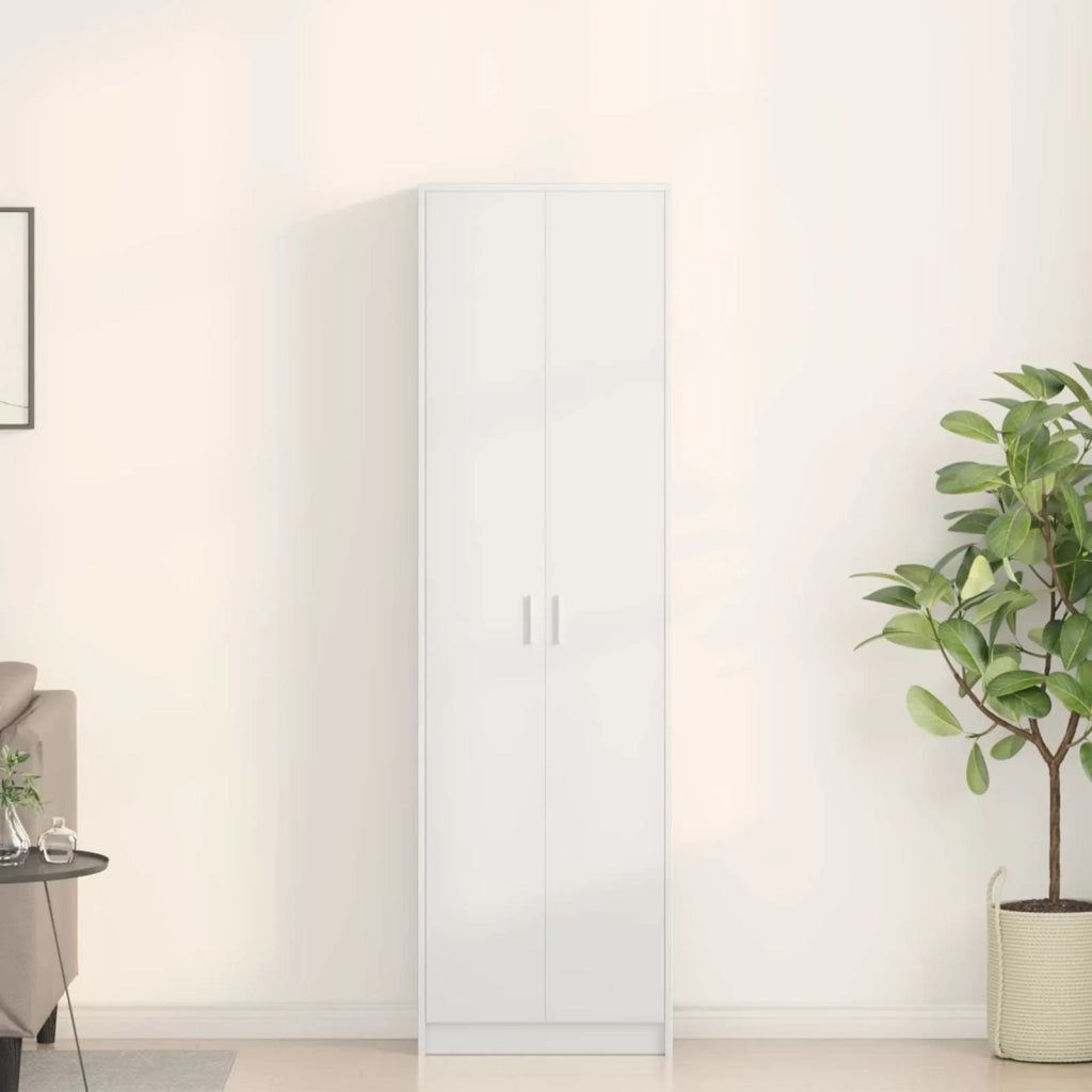 Guardaroba con porta Bianco 55 x 25 x 189 cm Legno multistrato CFW8990498