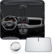 Zonwering per CDEFG, compatibile con Fiat Panda 2013-2023, per paraurti, parasole, parafango, auto, ombreggiatore, accessori
