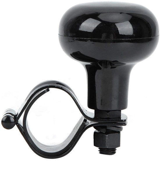 Balanciere universale per auto - Stabilizzatore del volante - Materiale plastico/metallo - Diametro interno 3,5-4cm - Costruzione robusta - Prende le curve in sicurezza - Stabilizzatore del volante