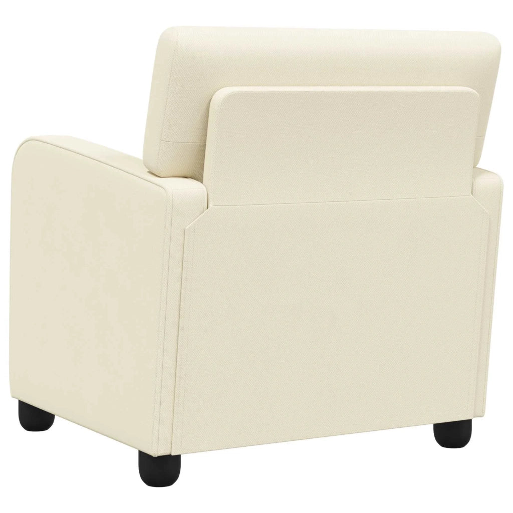 Poltrona Crema Velluto 42043447
