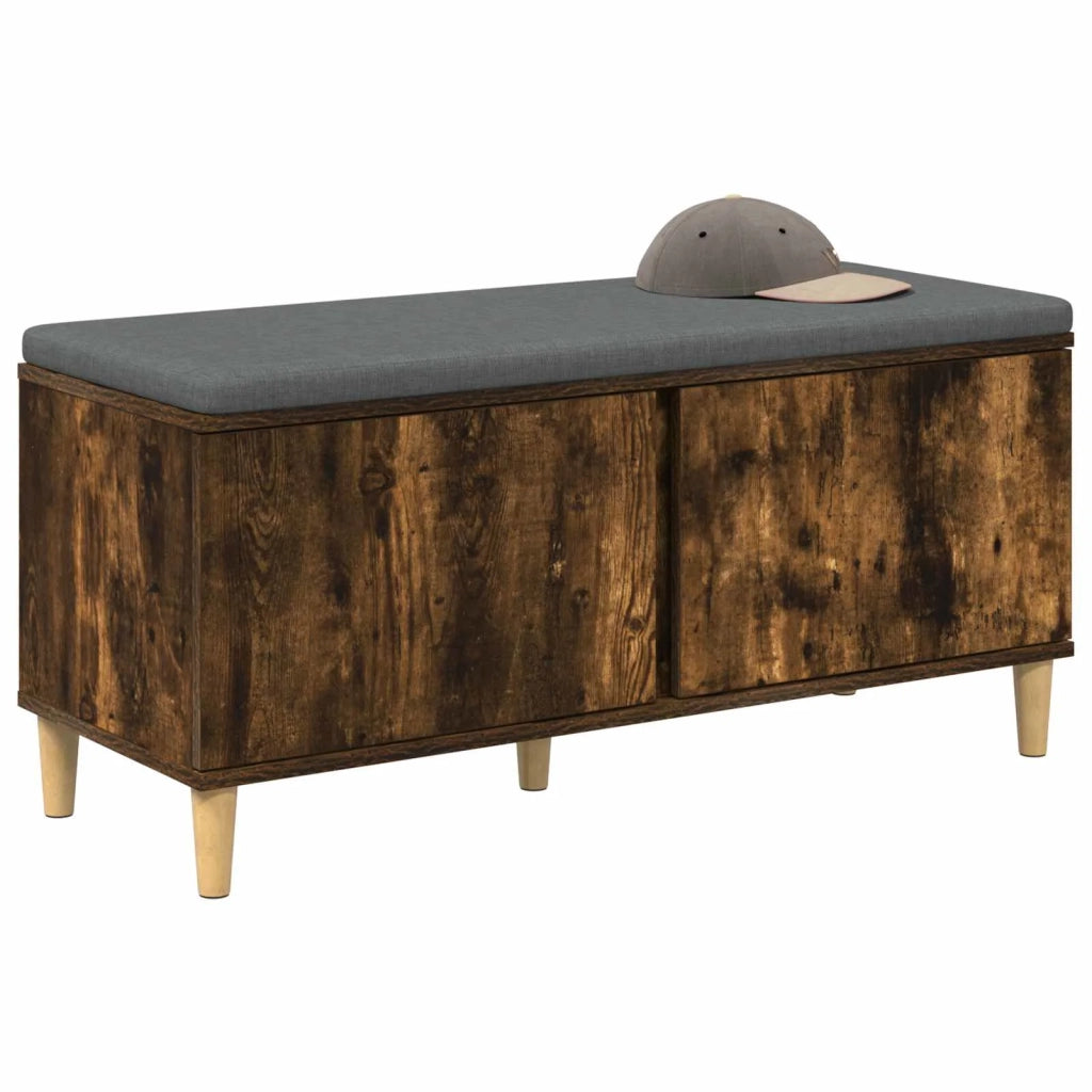 Panca per ingresso Quercia Affumicata 100 x 38 x 46 cm 891540