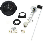 Misuratore di Livello del Carburante Universale 2 Pollici con Display LED e Sensore di Livello del Carburante - Adatto per SUV e Camion 12V