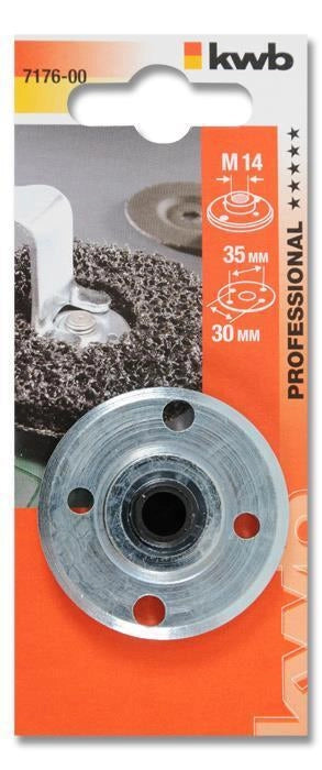 kwb 717600 accessorio per smerigliatrice Dado flangiato