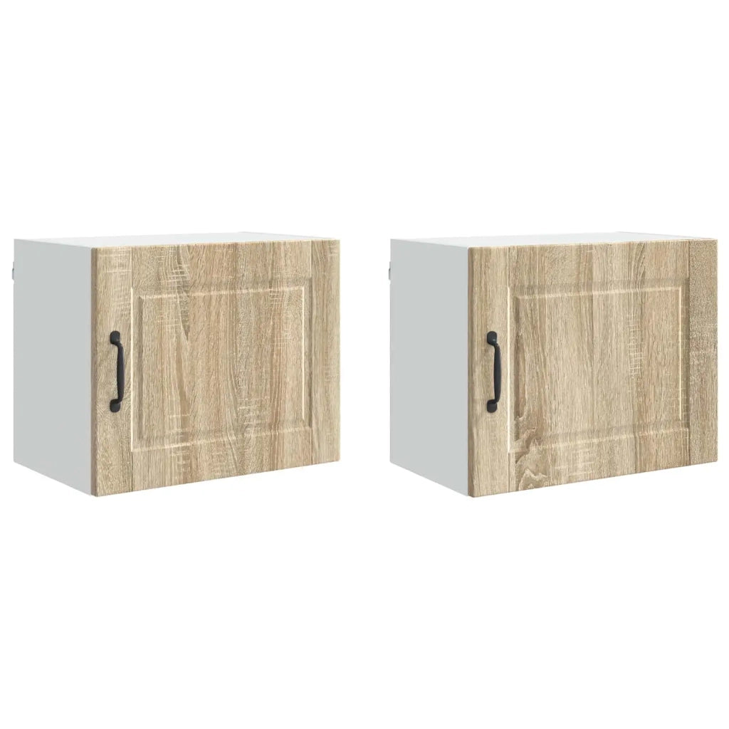 Pensile da cucina | Armadietto a muro PORTO 2 pz Rovere Sonoma 50 x 31 x 40 cm