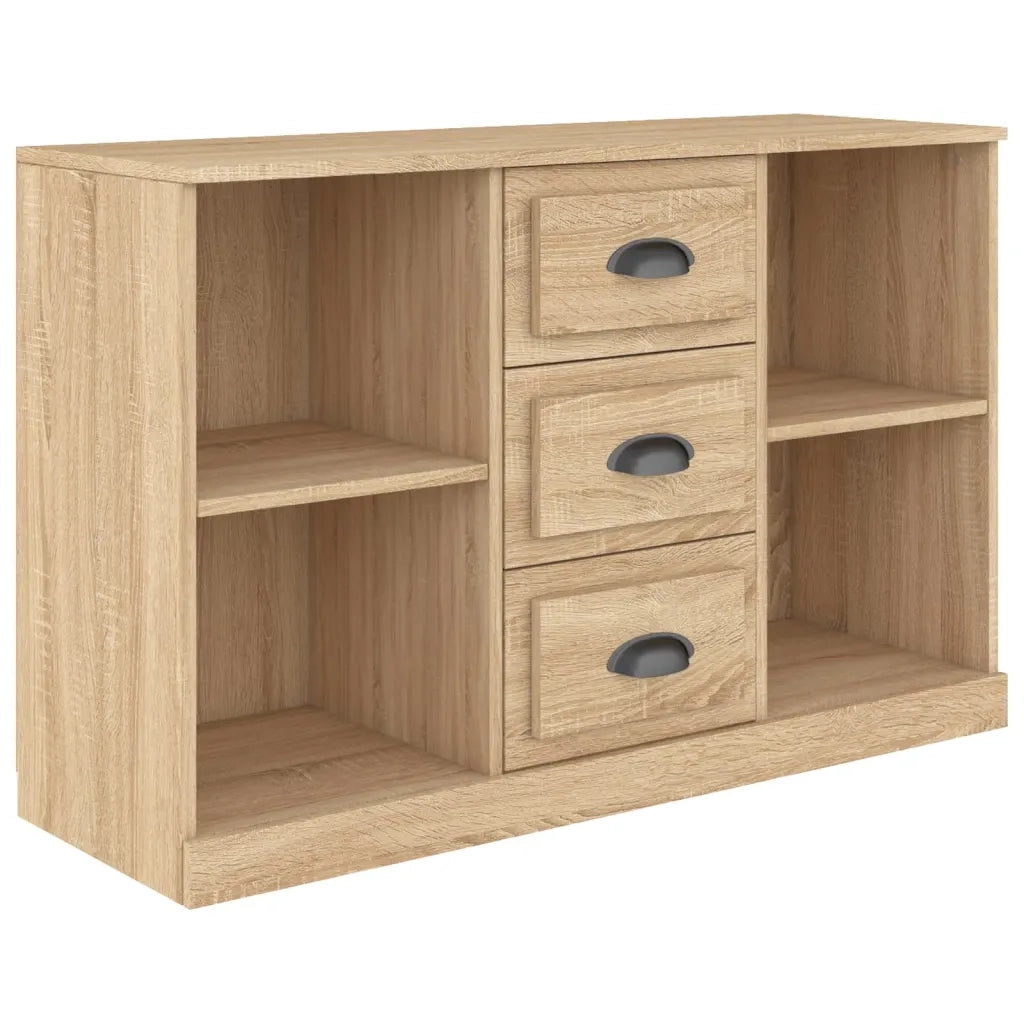 Credenza Rovere Sonoma 104,5x35,5x67,5 cm in Legno Multistrato 816235