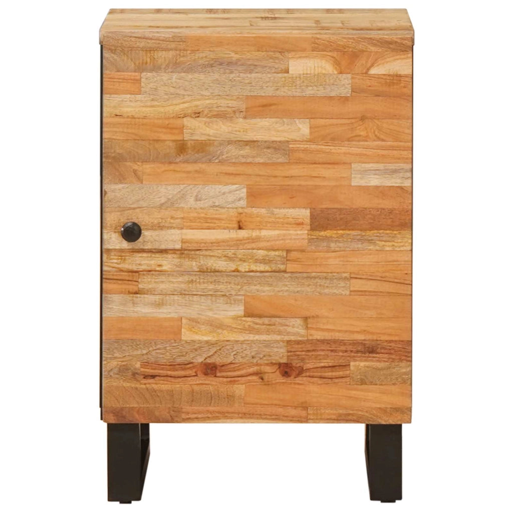 Mobiletto da bagno rettangolare moderno funzionale ed elegante 38 x 33 x 58 cm in legno di mango naturale 02_0057819