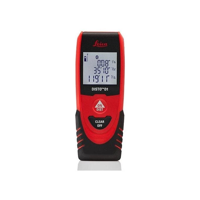 Leica DISTO D1 Misuratore Laser 40 m Precisione 2 mm Bluetooth 4.0 IP54 colore Nero
