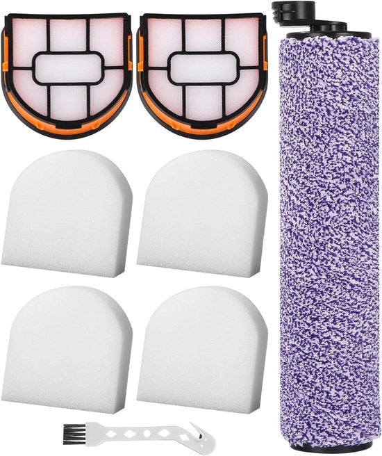 Accessori per aspirapolvere 3 in 1 HydroVac XL: 1 rullo a setole, 1 setole per pulizia, 2 filtri, 4 dischi filtro