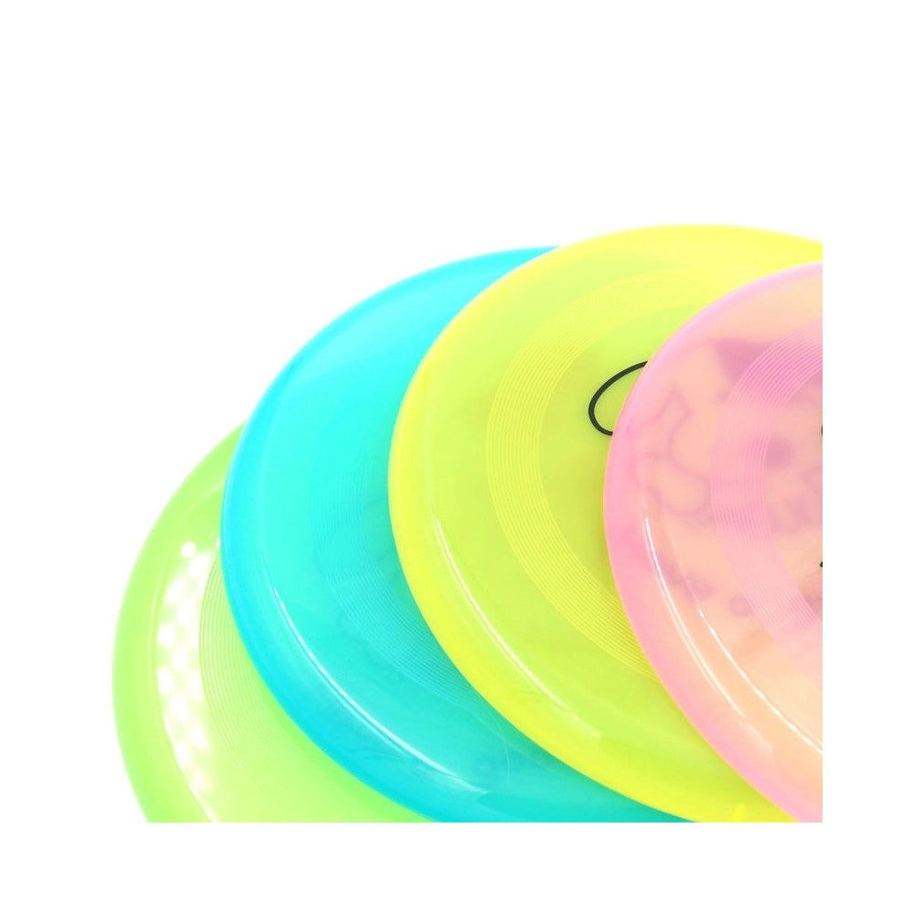 Trade Shop - Frisbee Frisbi Gioco Per Cani Gioco Cani Per Spiaggia Campagna Colorato 20 Cm -