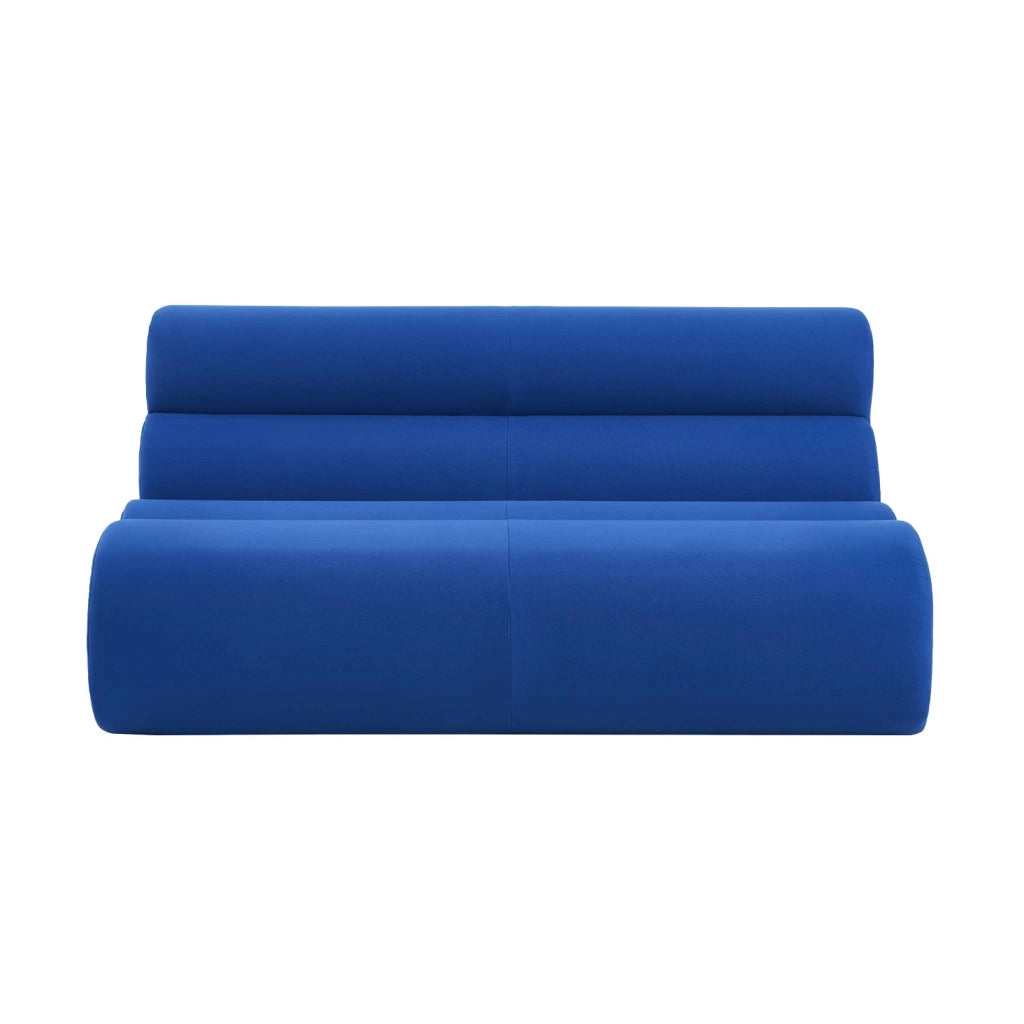 Poltrona in tessuto, 2 posti, blu elettrico