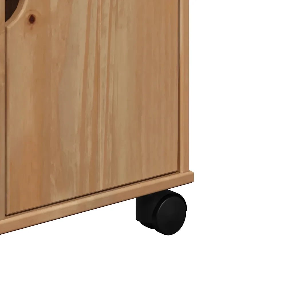 Carrello da Cucina OTTA 59x45x80 cm in Legno Massello di Pino 4013464