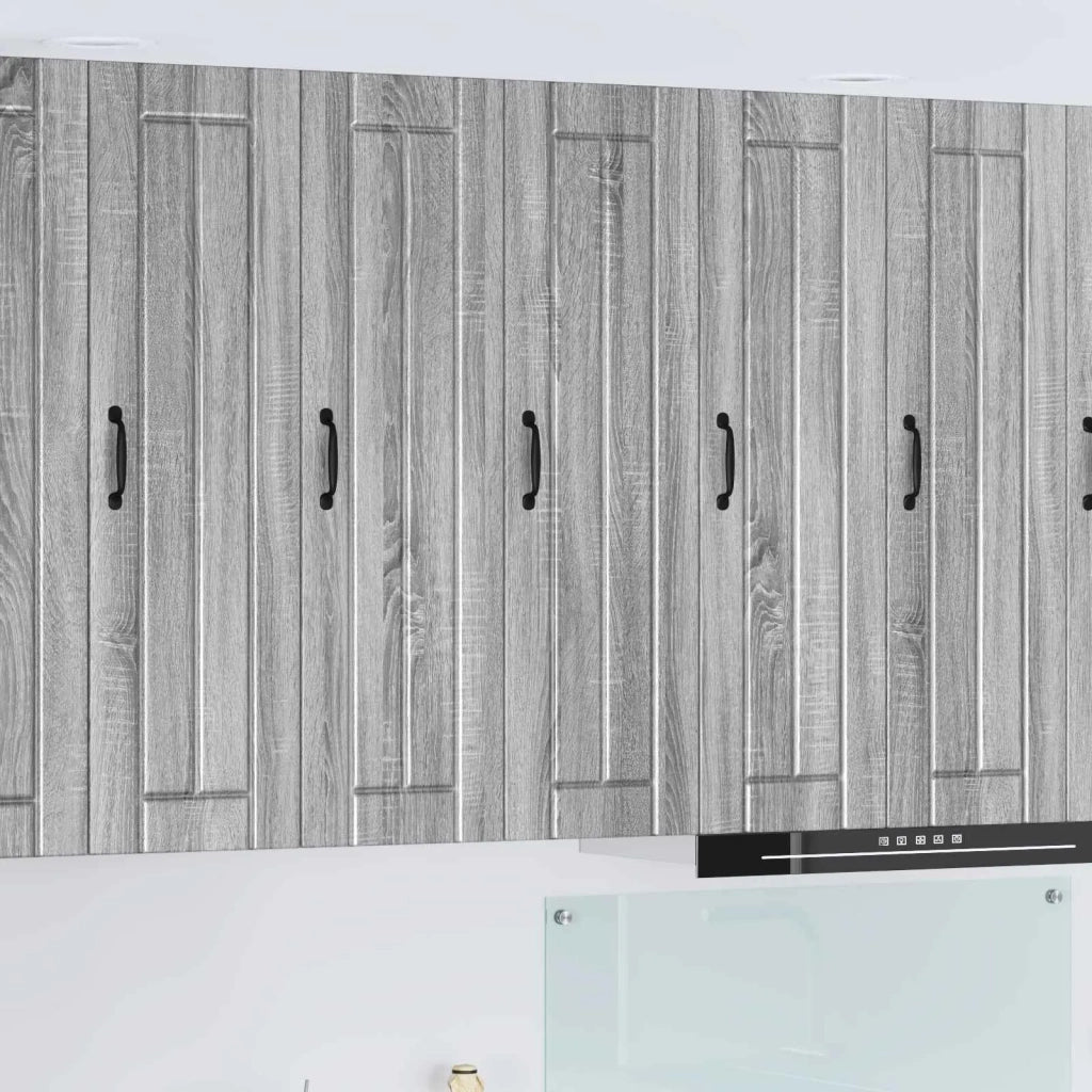 Armadietto a muro LUCCA Grigio Sonoma 30 x 31 x 100 cm