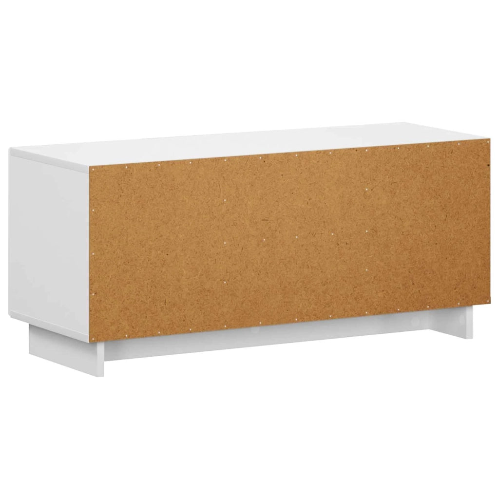 Supporto TV 90 x 34.5 x 40 cm Bianco Lucido 8011481